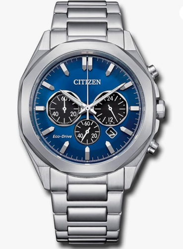 Citizen Chronograph Quarz Stahl Grün Uhr CA4486-82X 