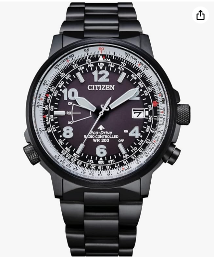 Citizen Chronograph Quarz Stahl Grün Uhr CA4486-82X 