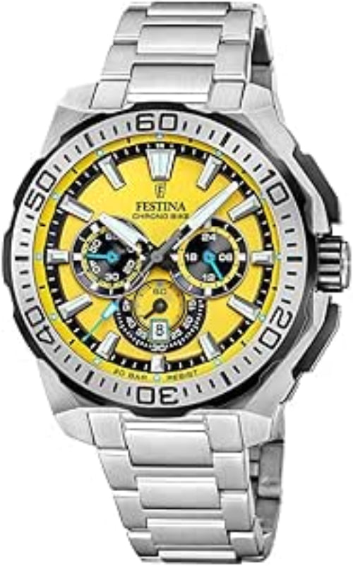Festina Herrenuhr Stahl Automatik Schwarz F20531-4 229 € 