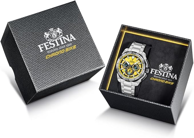 Orologio Festina CHRONO BIKE Uomo Acciaio Giallo _F20724-4