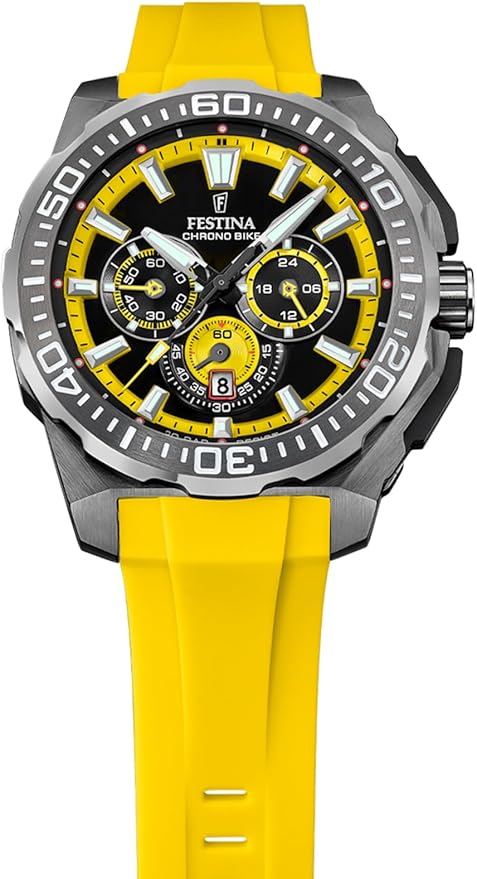 Festina Herrenuhr Stahl Automatik Schwarz F20531-4 229 € 