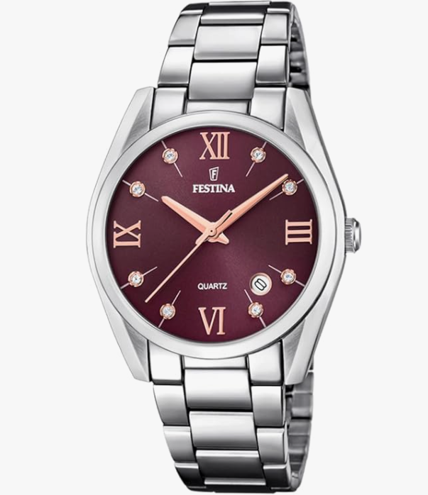 Festina Herrenuhr Steel Only Time Weiß F20437-1 79 € 