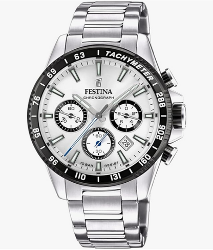 Festina Herrenuhr Stahl Automatik Schwarz F20531-4 229 € 