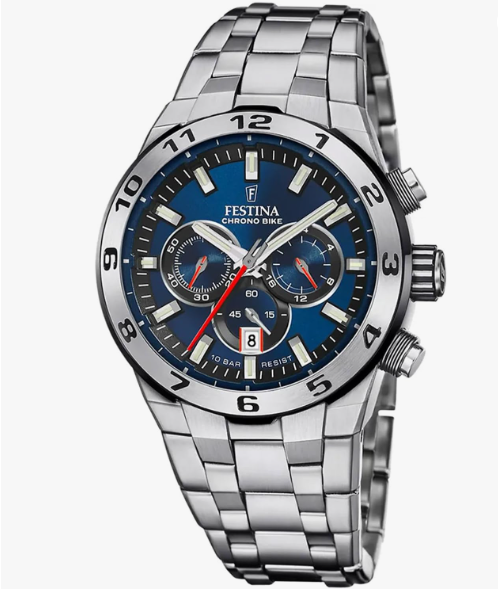 Festina Herrenuhr Stahl Automatik Schwarz F20531-4 229 € 