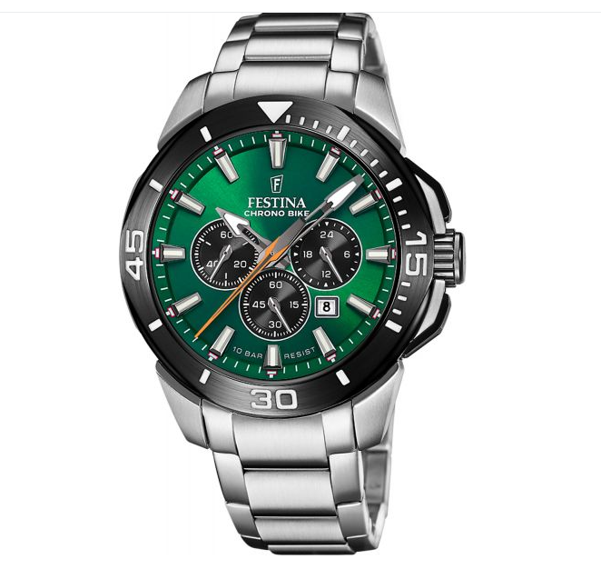 Festina Herrenuhr Stahl Automatik Schwarz F20531-4 229 € 