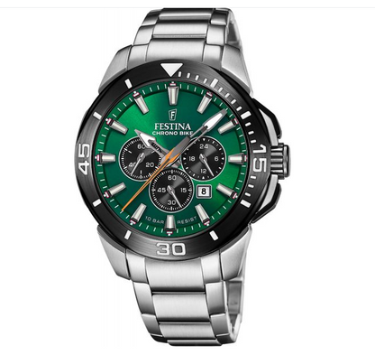 Festina Herrenuhr Stahl Automatik Schwarz F20531-4 229 € 