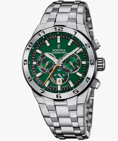 Festina Herrenuhr Stahl Automatik Schwarz F20531-4 229 € 