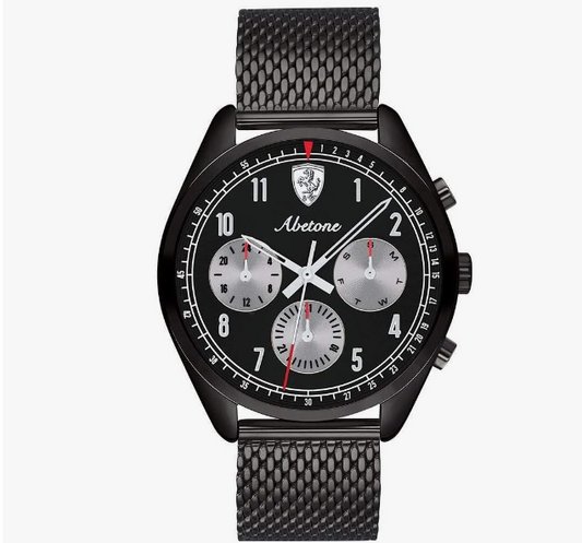 Scuderia Ferrari Herren Pilot Chronograph Evo Uhr Schwarz FER0830792 