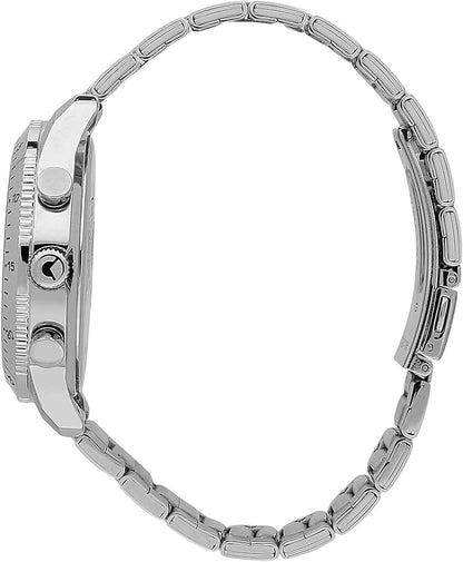 Orologio Sector Uomo Acciaio Silver Cronografo Quadrante Blu _R3273778003