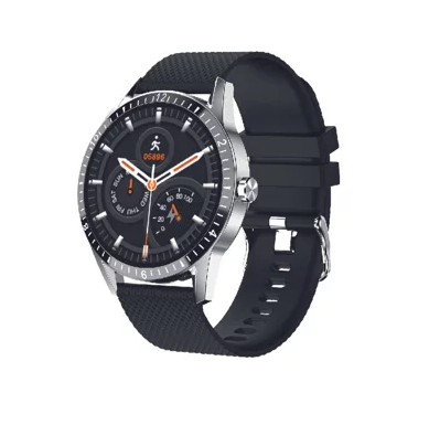 Orologio Smarty 2.0 Uomo Digitale Quadrante Rotondo Cinturino Silicone Nero _SW020B