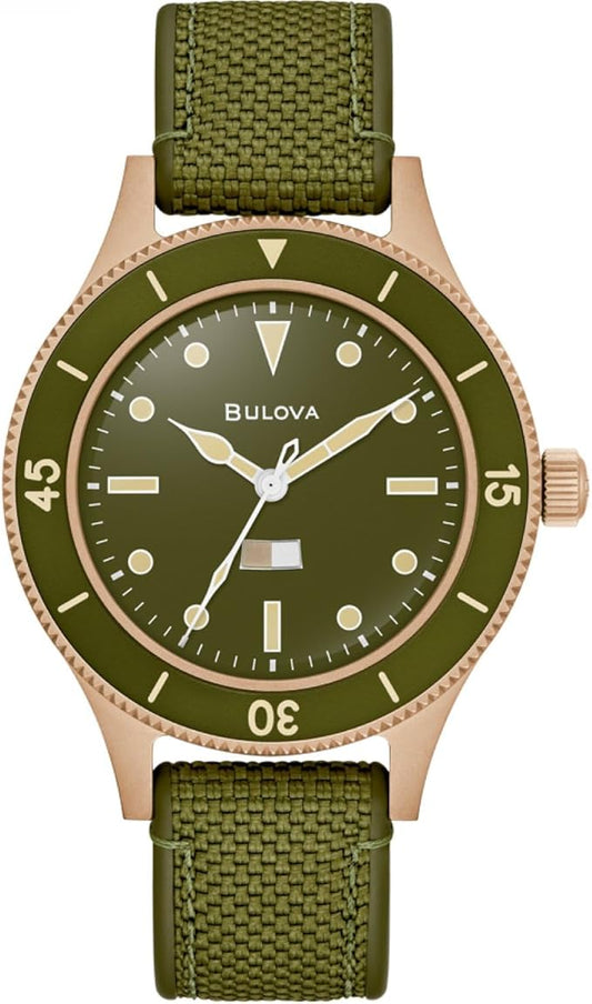Bulova Sutton Chronograph Herrenuhr Schwarz 96B412
