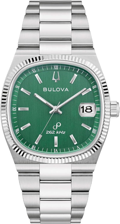 Orologio Bulova Super Seville Uomo Acciaio verde _96B439
