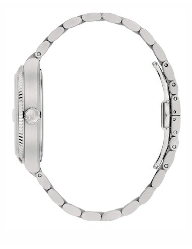 Orologio Bulova Uomo Acciaio Quarzo Precisionist Quadrato Argentato _96B444