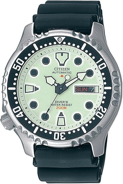 Orologio Citizen Diver's Automatic 200 mt Uomo Cinturino Silicone Nero _NY0040-09W