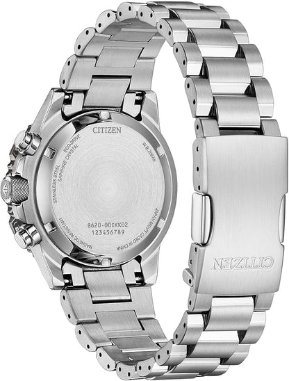 Orologio Citizen Navihawk Acciaio Uomo Eco-Drive Promaster Verde Crono _CA4664-60W