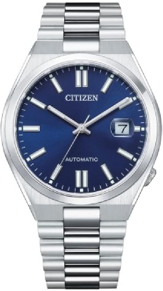 Orologio Citizen Uomo Acciaio Automatico Quadrante Blu _NJ0150-81L