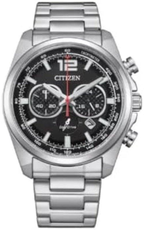 Orologio Citizen Uomo Acciaio Eco Drive Nero Cronografo _CA14640-50E