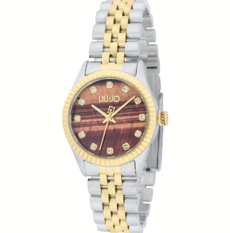Liu Jo Damenuhr Stahl Swarovski TLJ1980