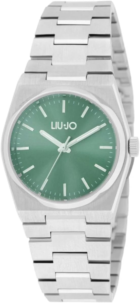 Orologio Donna Liu jo Acciaio Silver Quadrante Verde Solo Tempo _TLJ2543