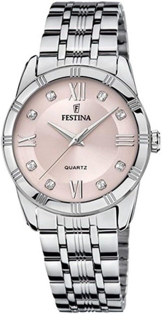 Festina Herrenuhr Steel Only Time Weiß F20437-1 79 € 