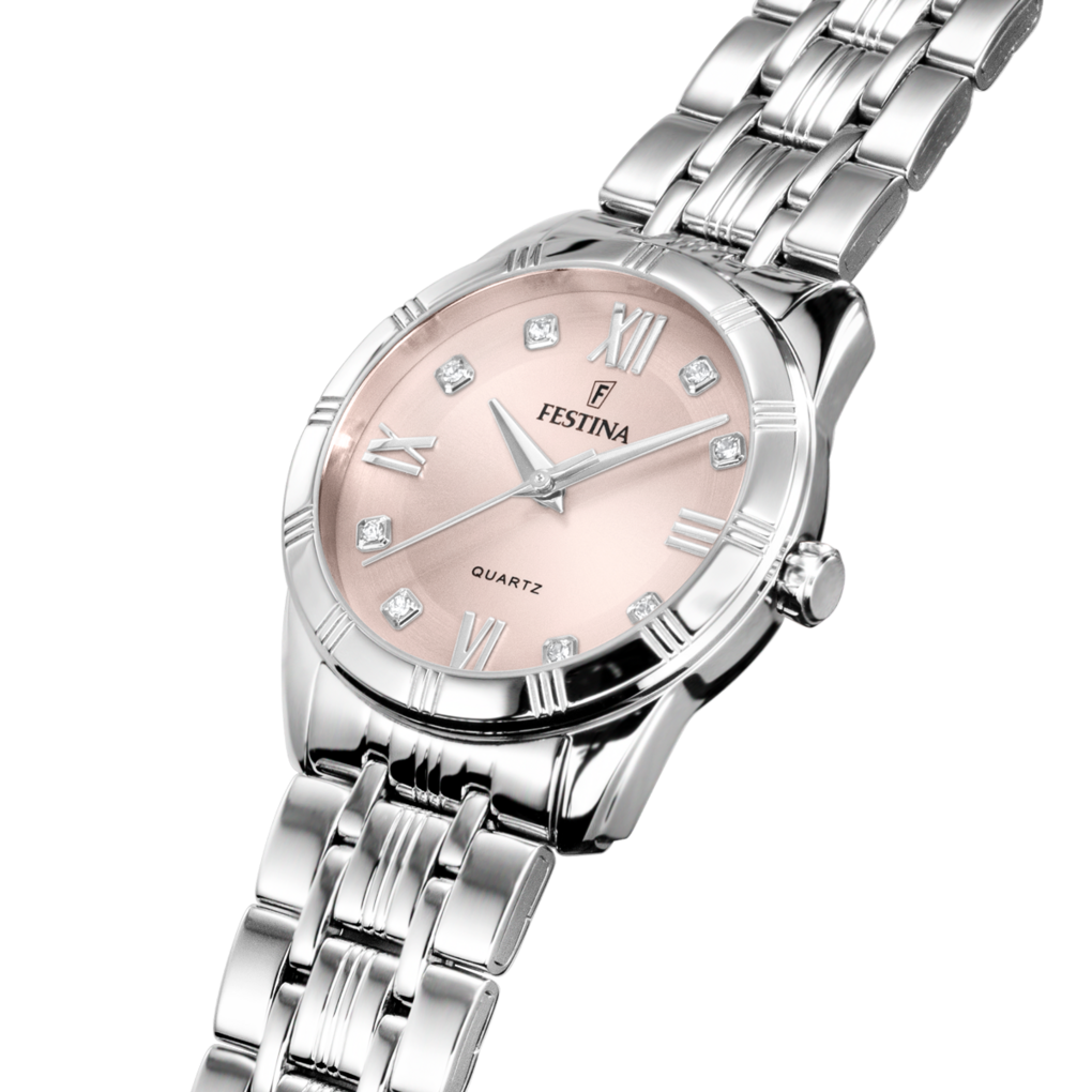 Orologio Festina Mademoiselle Miyota 2036 Donna Acciaio Rosa _F16940-C