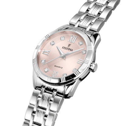 Orologio Festina Mademoiselle Miyota 2036 Donna Acciaio Rosa _F16940-C