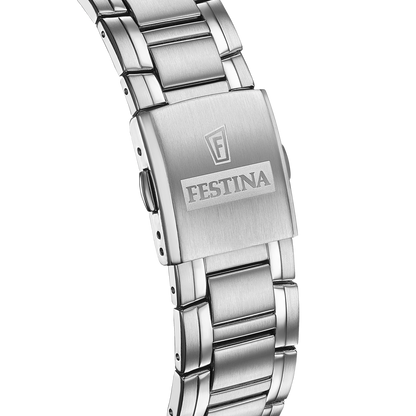 Orologio Festina TIMELESS CHRONOGRAPH Uomo Acciaio Silver _F20704-1