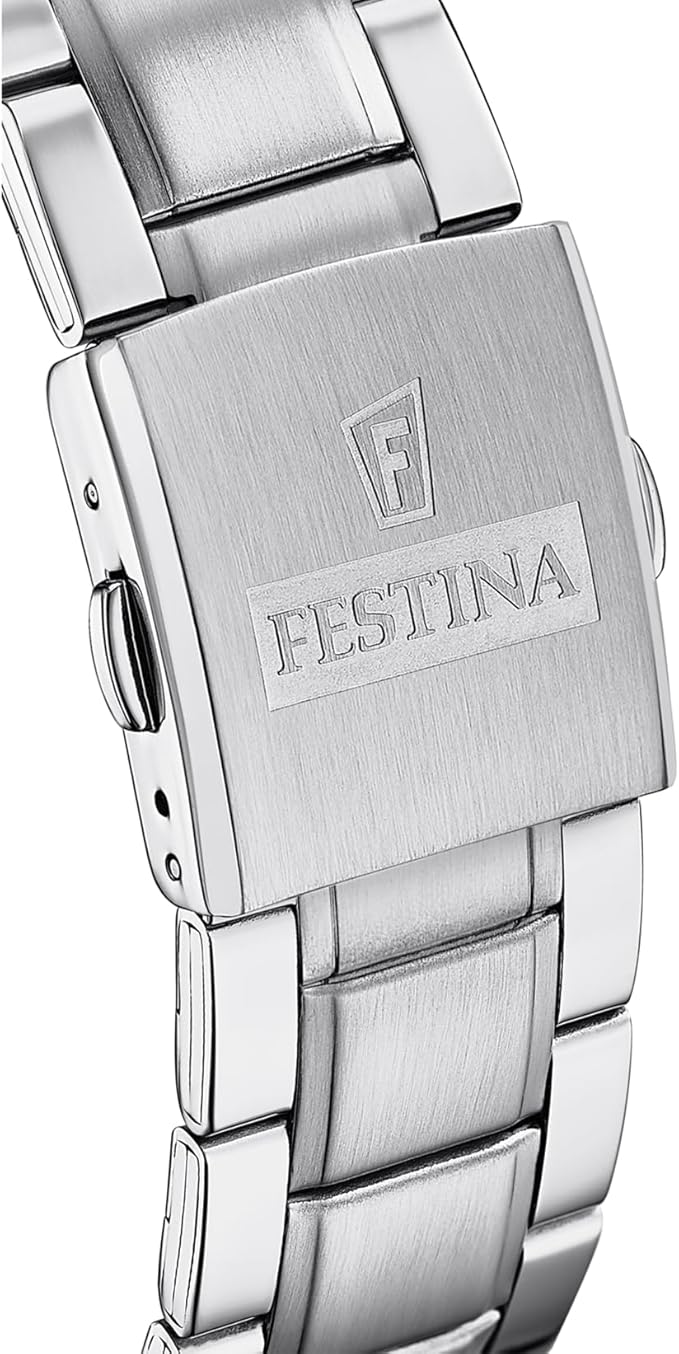 Festina Herrenuhr Stahl Automatik Schwarz F20531-4 229 € 