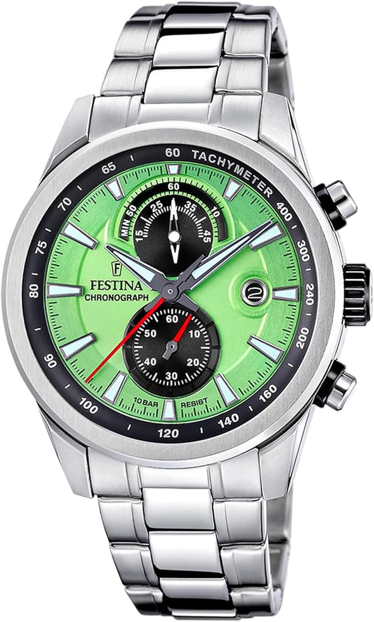 Festina Herrenuhr Stahl Automatik Schwarz F20531-4 229 € 