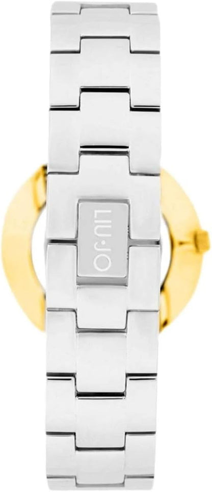 Orologio Liu Jo Donna Acciaio Bicolore Cinturino a Catena Intrecciata _TLJ2412