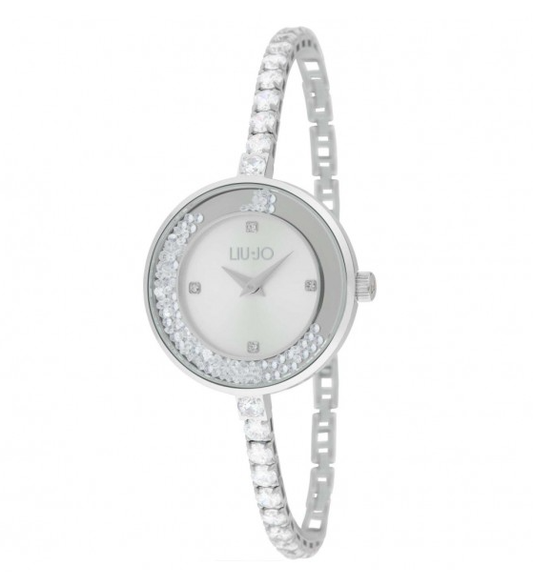 Liu Jo Damenuhr Stahl Swarovski TLJ1980