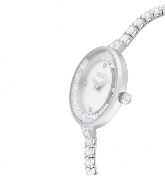Liu Jo Damenuhr Stahl Swarovski TLJ1980