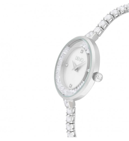 Liu Jo Damenuhr Stahl Swarovski TLJ1980