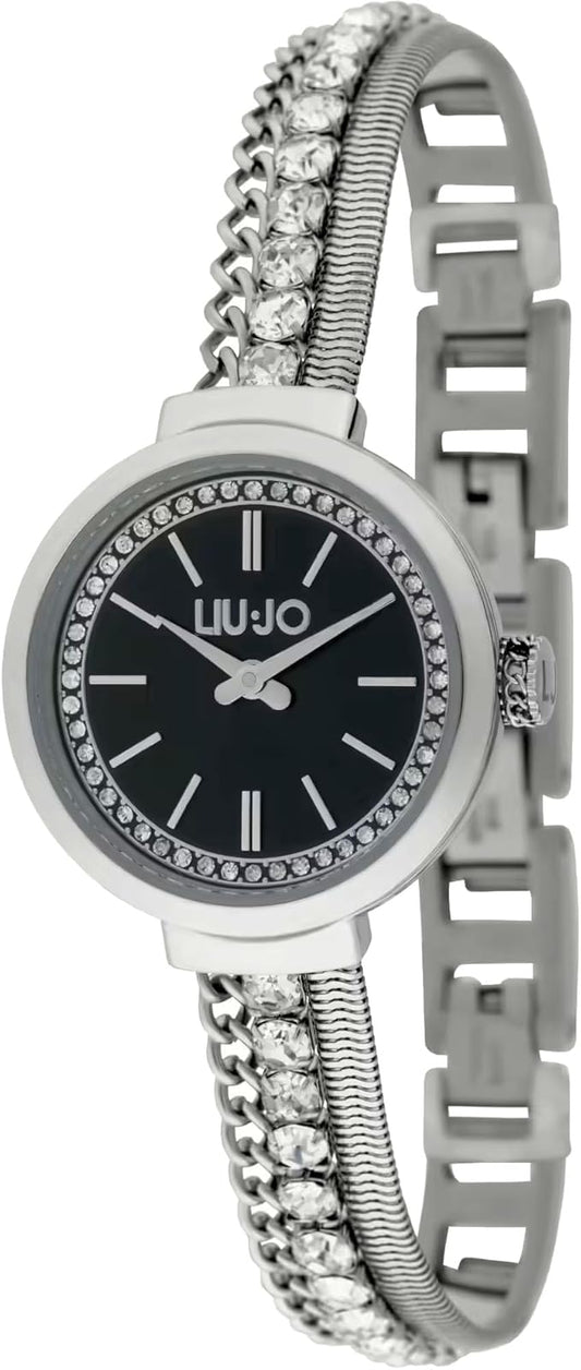 Liu Jo Damenuhr Stahl Swarovski TLJ1980