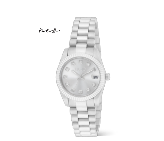 Liu Jo Damenuhr Stahl Swarovski TLJ1980