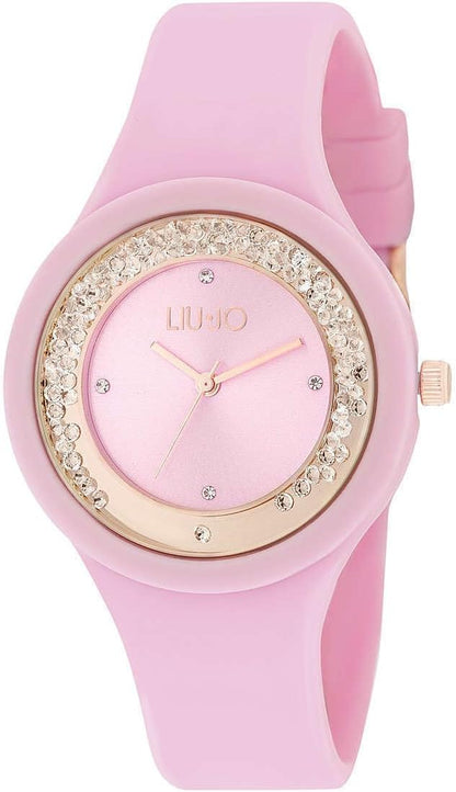 Liu Jo Damenuhr Stahl Swarovski TLJ1980