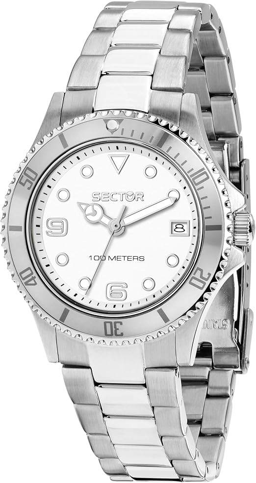 Orologio Sector 230 Donna Acciaio Quadrante Bianco _R3253161549