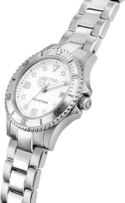 Orologio Sector 230 Donna Acciaio Quadrante Bianco _R3253161549