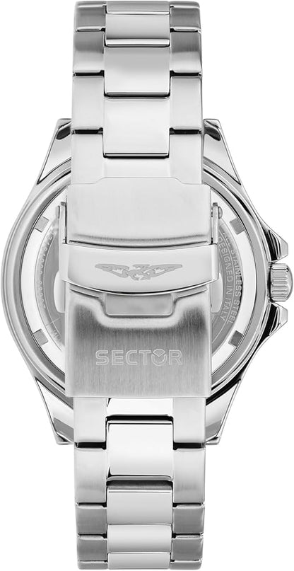 Orologio Sector 240 Uomo Acciaio Automatico Quadrante Nero _R3223161021