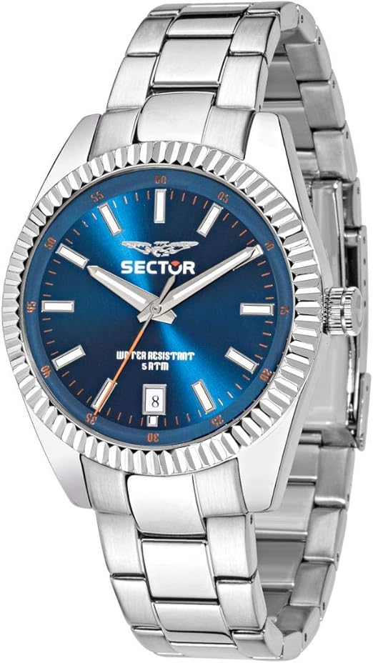 Orologio Sector 240 Uomo Acciaio Quadrante Blu _R3253476002