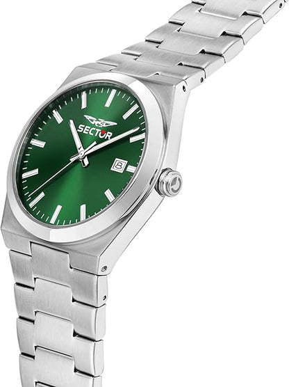 Orologio Sector C300 Uomo Acciaio Quadrante Verde _R3253301002