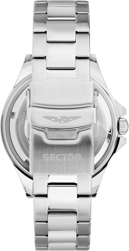 Orologio Sector 240 Uomo Acciaio Quadrante e Lunetta Verde _R3253161059