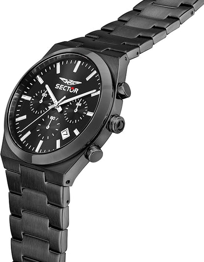 Orologio Sector C300 Uomo Acciaio Nero Multifunzione _R3273301005