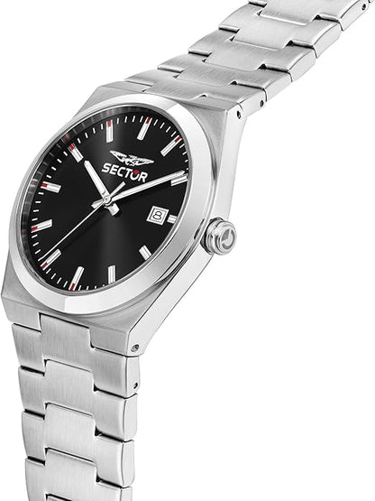 Orologio Sector C300 Uomo Acciaio Quadrante Nero _R3253301001