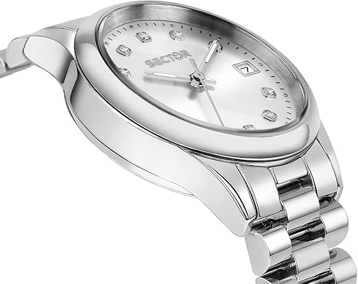 Orologio Sector Donna Acciaio  Argentato Indicatore Data _R3253161542