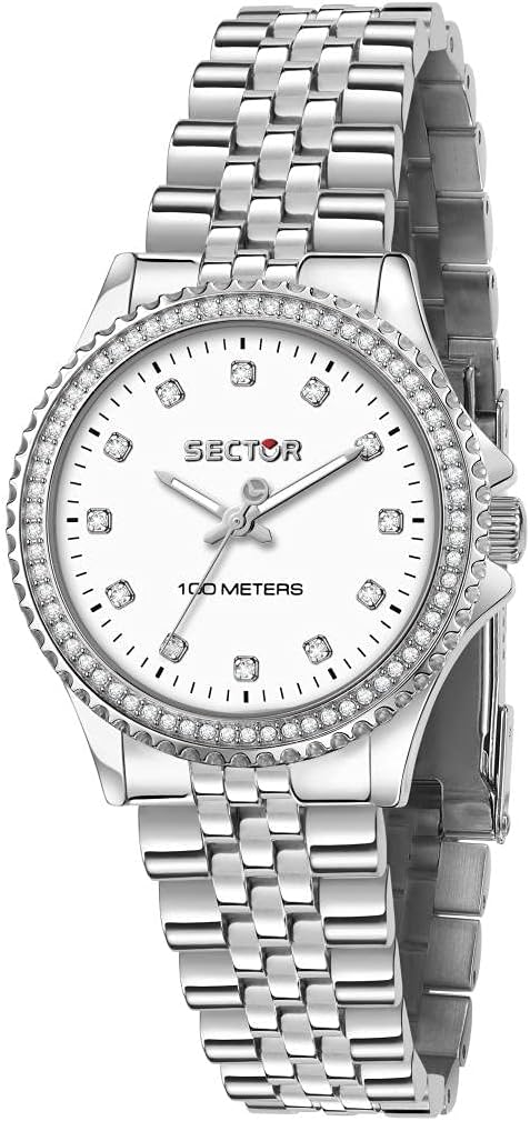 Sector Damenuhr Steel Only Time 230 Grau R3253161542
