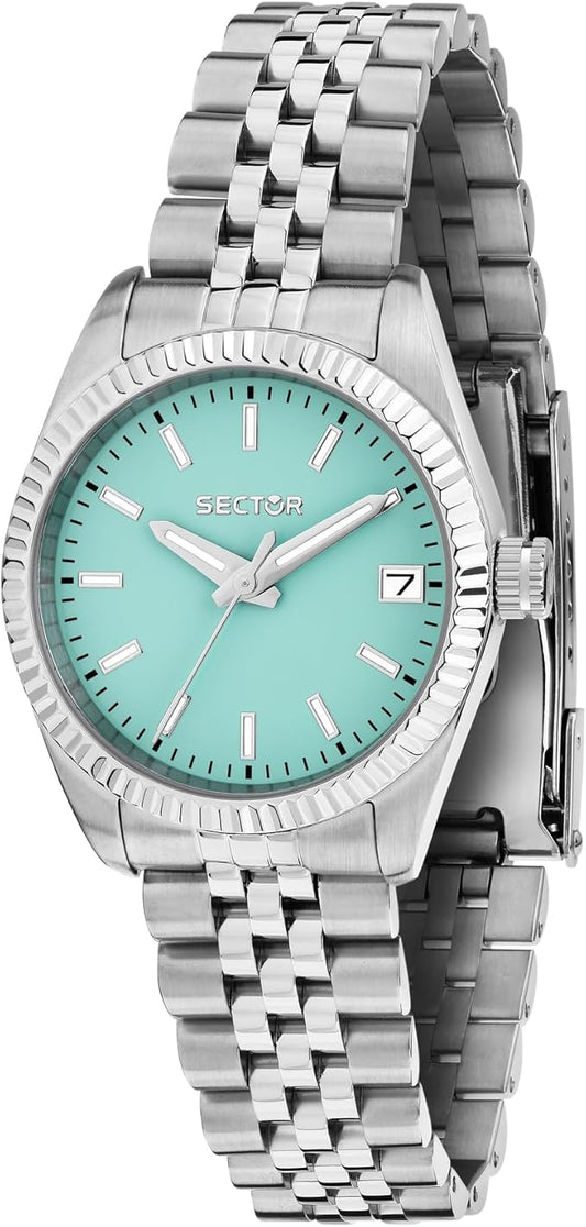 Sector Damenuhr Steel Only Time 230 Grau R3253161542