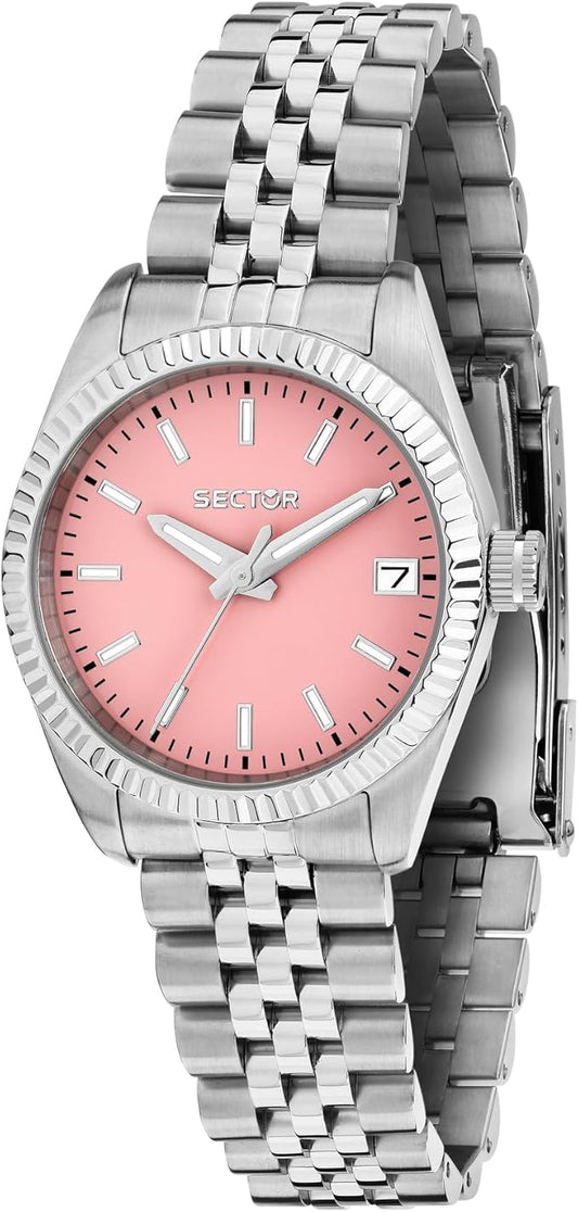 Sector Damenuhr Steel Only Time 230 Grau R3253161542