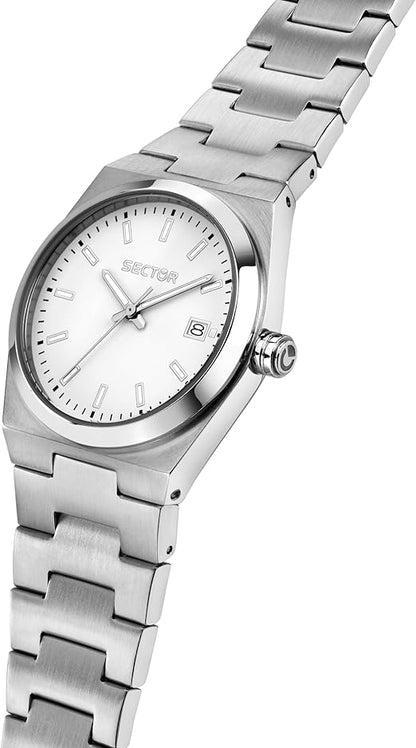 Orologio Sector Donna Acciaio Silver Quadrante Bianco _R3253301506