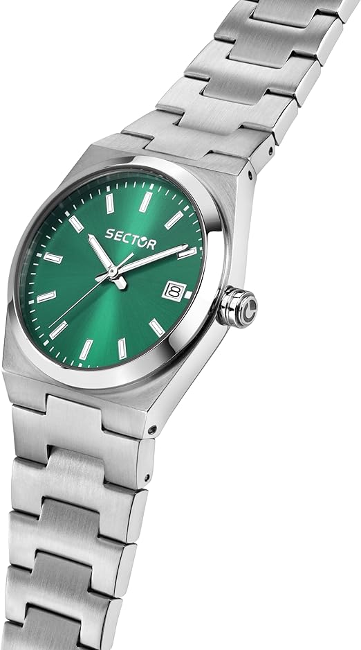 Orologio Sector Donna Acciaio Silver Quadrante Verde _R3253301504
